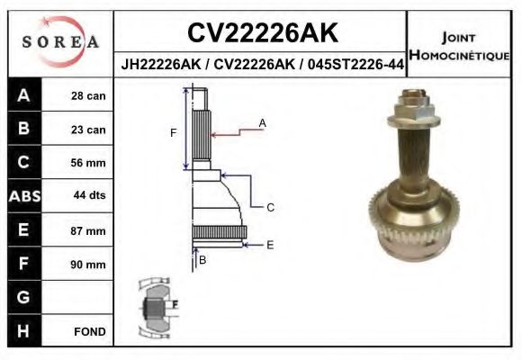 EAI CV22226AK