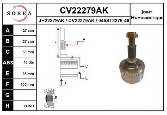 EAI CV22279AK