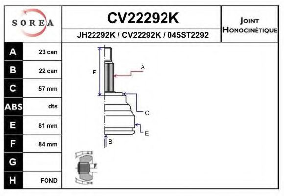 EAI CV22292K