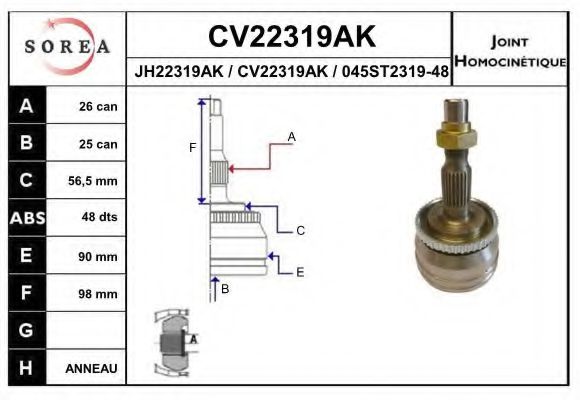 EAI CV22319AK