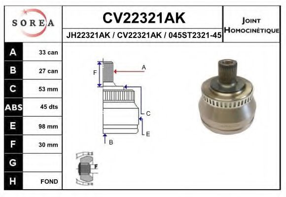 EAI CV22321AK