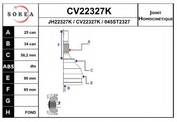 EAI CV22327K