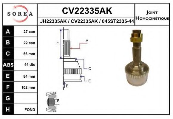 EAI CV22335AK