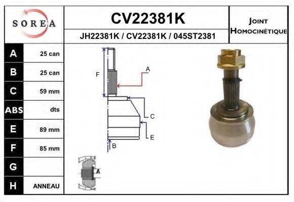 EAI CV22381K