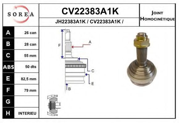 EAI CV22383A1K