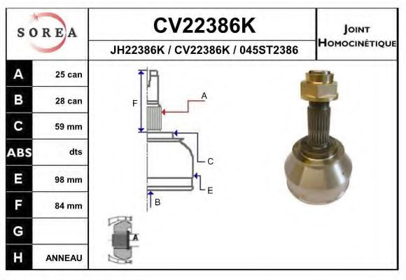 EAI CV22386K