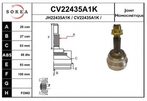 EAI CV22435A1K