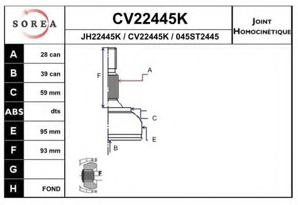 EAI CV22445K