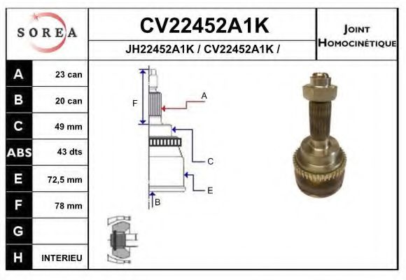 EAI CV22452A1K