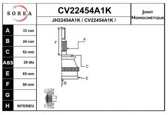 EAI CV22454A1K