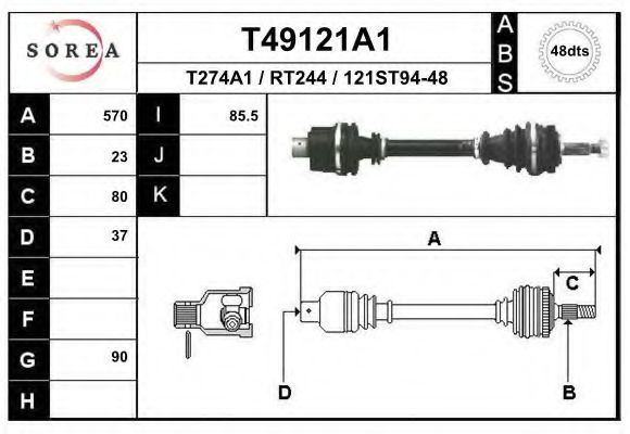 EAI T49121A1