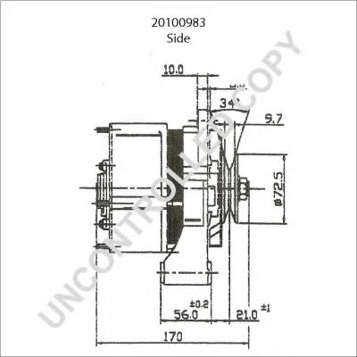 PRESTOLITE ELECTRIC 20100983