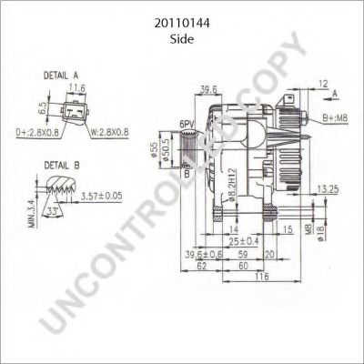 PRESTOLITE ELECTRIC 20110144