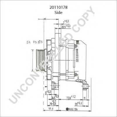 PRESTOLITE ELECTRIC 20110178