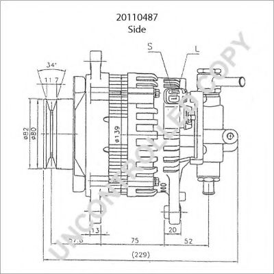 PRESTOLITE ELECTRIC 20110487