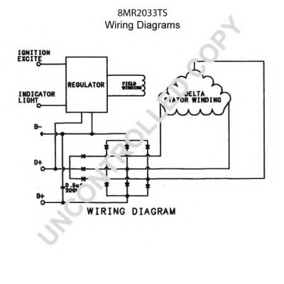 PRESTOLITE ELECTRIC 8MR2033TS