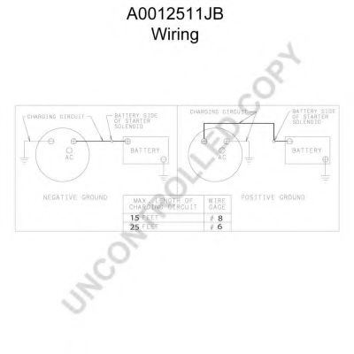 PRESTOLITE ELECTRIC A0012511JB