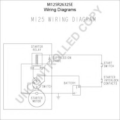 PRESTOLITE ELECTRIC M125R2632SE