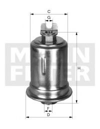 MANN-FILTER WK 614/34