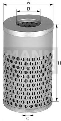 MANN-FILTER H 617 n