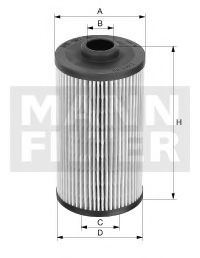 MANN-FILTER PU 707 x