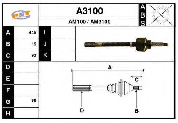 SNRA A3100