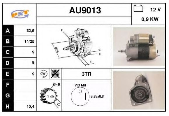 SNRA AU9013