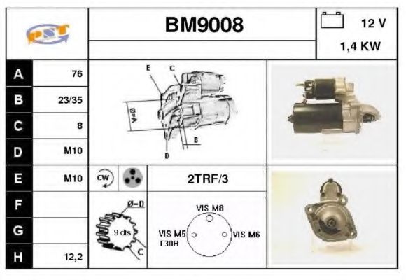 SNRA BM9008