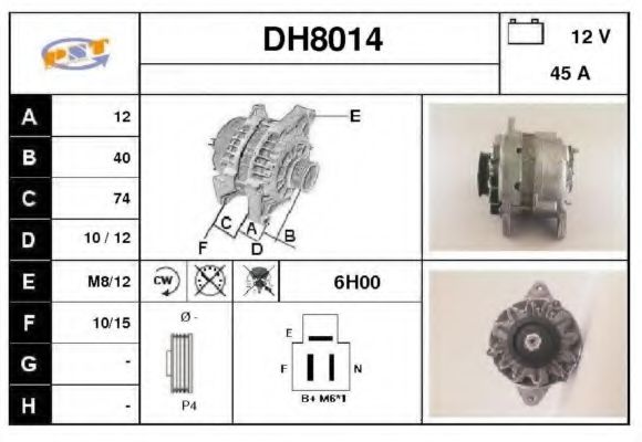 SNRA DH8014