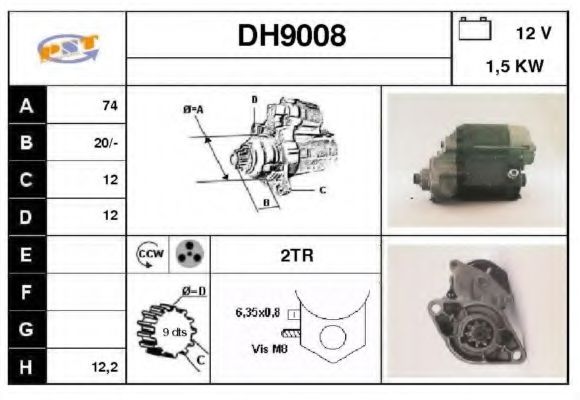 SNRA DH9008