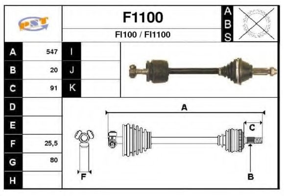 SNRA F1100