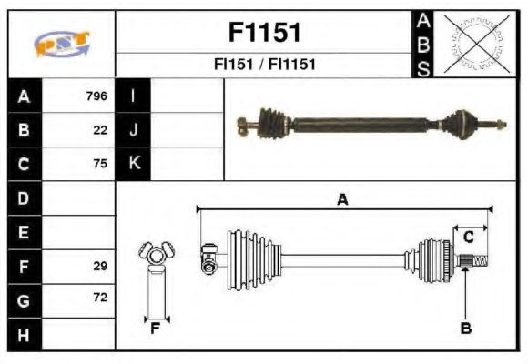 SNRA F1151