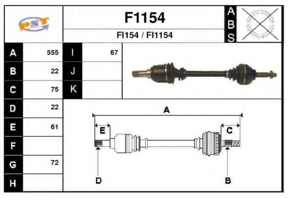 SNRA F1154