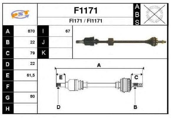 SNRA F1171