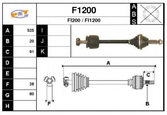 SNRA F1200