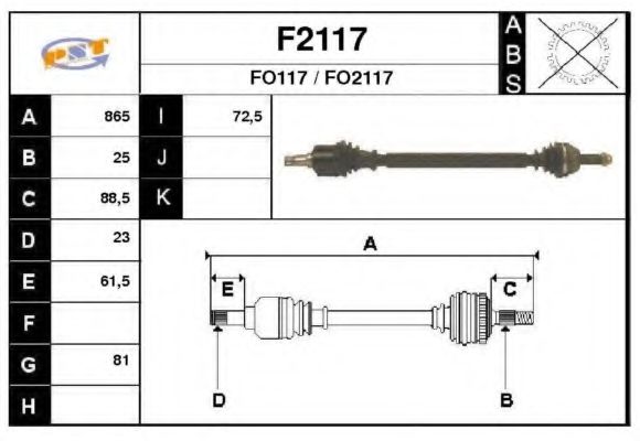 SNRA F2117