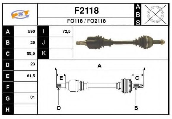 SNRA F2118