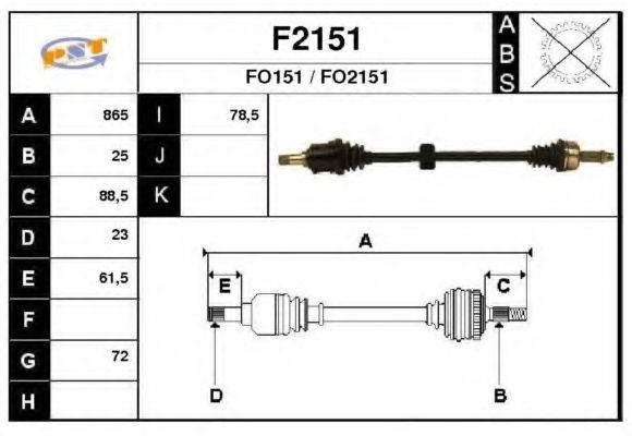 SNRA F2151