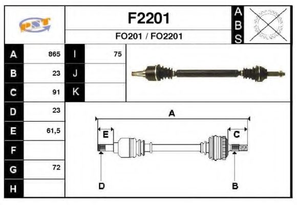 SNRA F2201