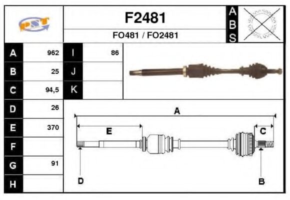 SNRA F2481