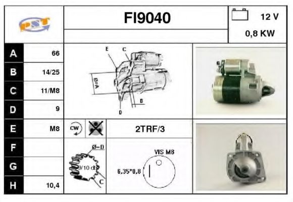 SNRA FI9040