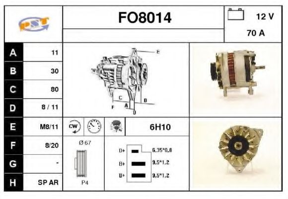 SNRA FO8014