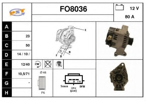 SNRA FO8036