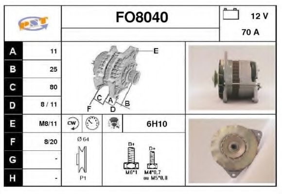 SNRA FO8040