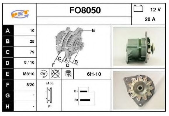 SNRA FO8050