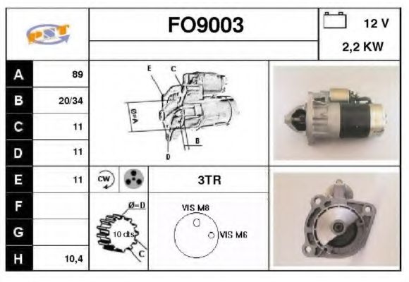 SNRA FO9003