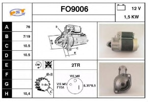 SNRA FO9006