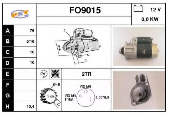 SNRA FO9015