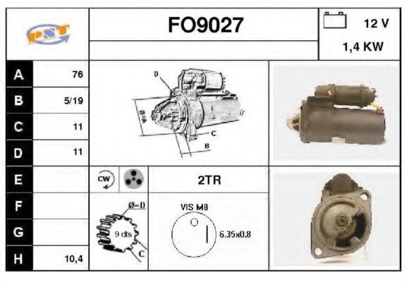 SNRA FO9027