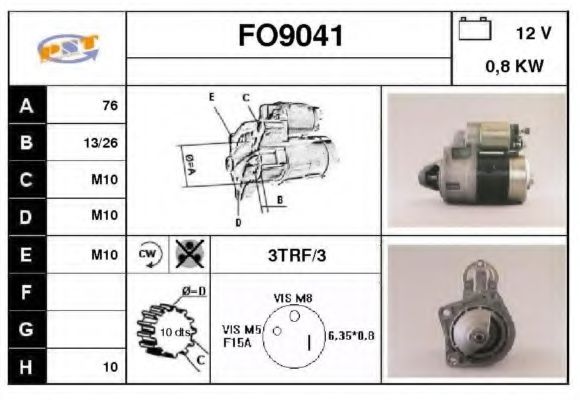 SNRA FO9041